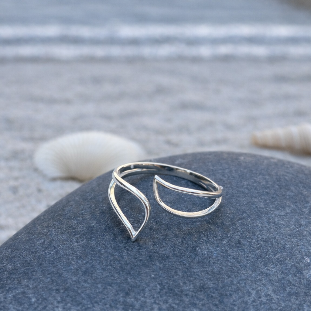 Wave 925 Sterling Silver Ring