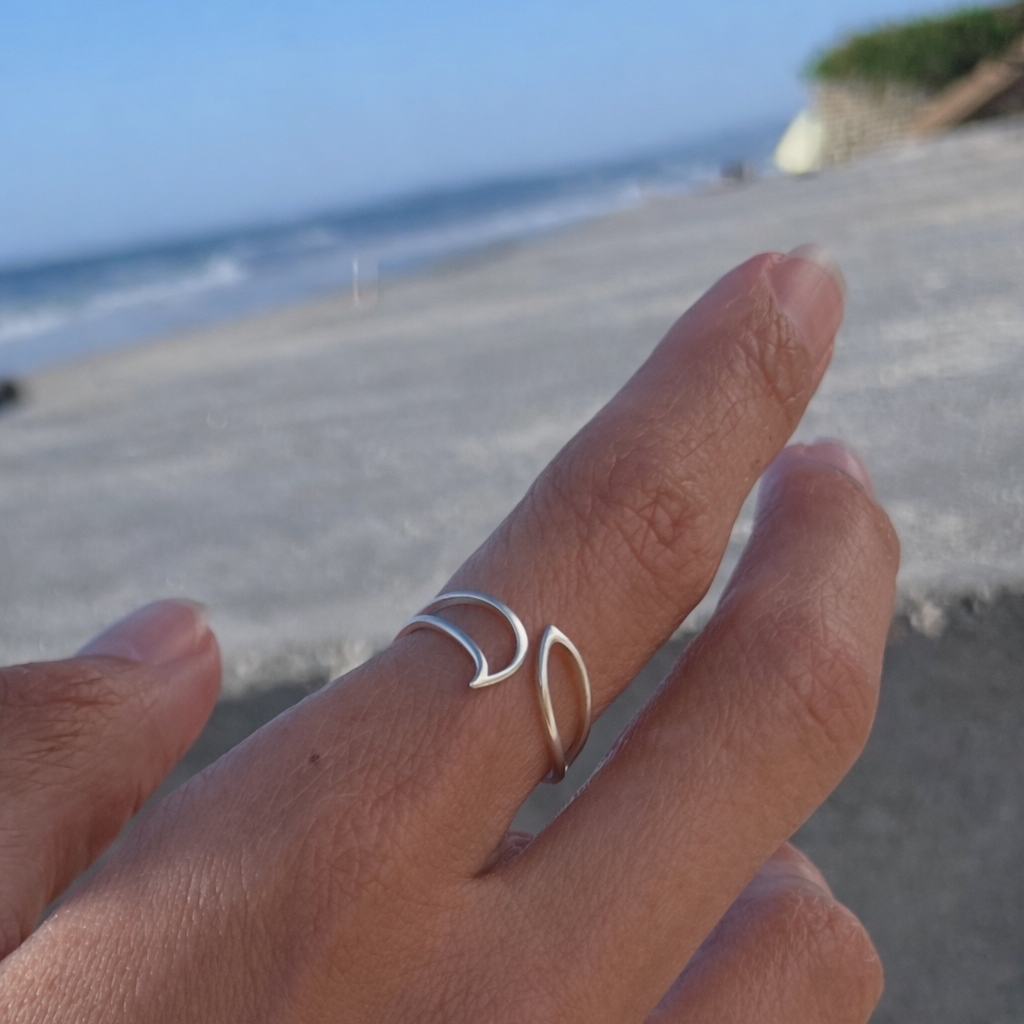 Wave 925 Sterling Silver Ring