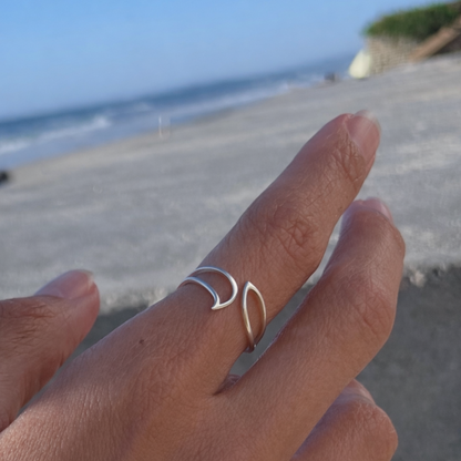 Wave 925 Sterling Silver Ring