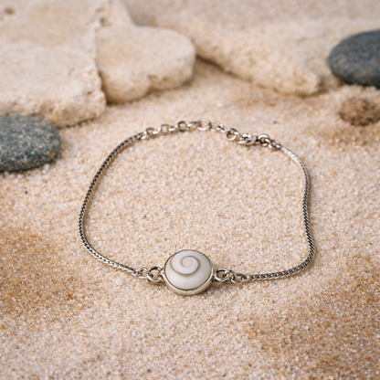 925 Sterling Silver Shiva Eye Bracelet