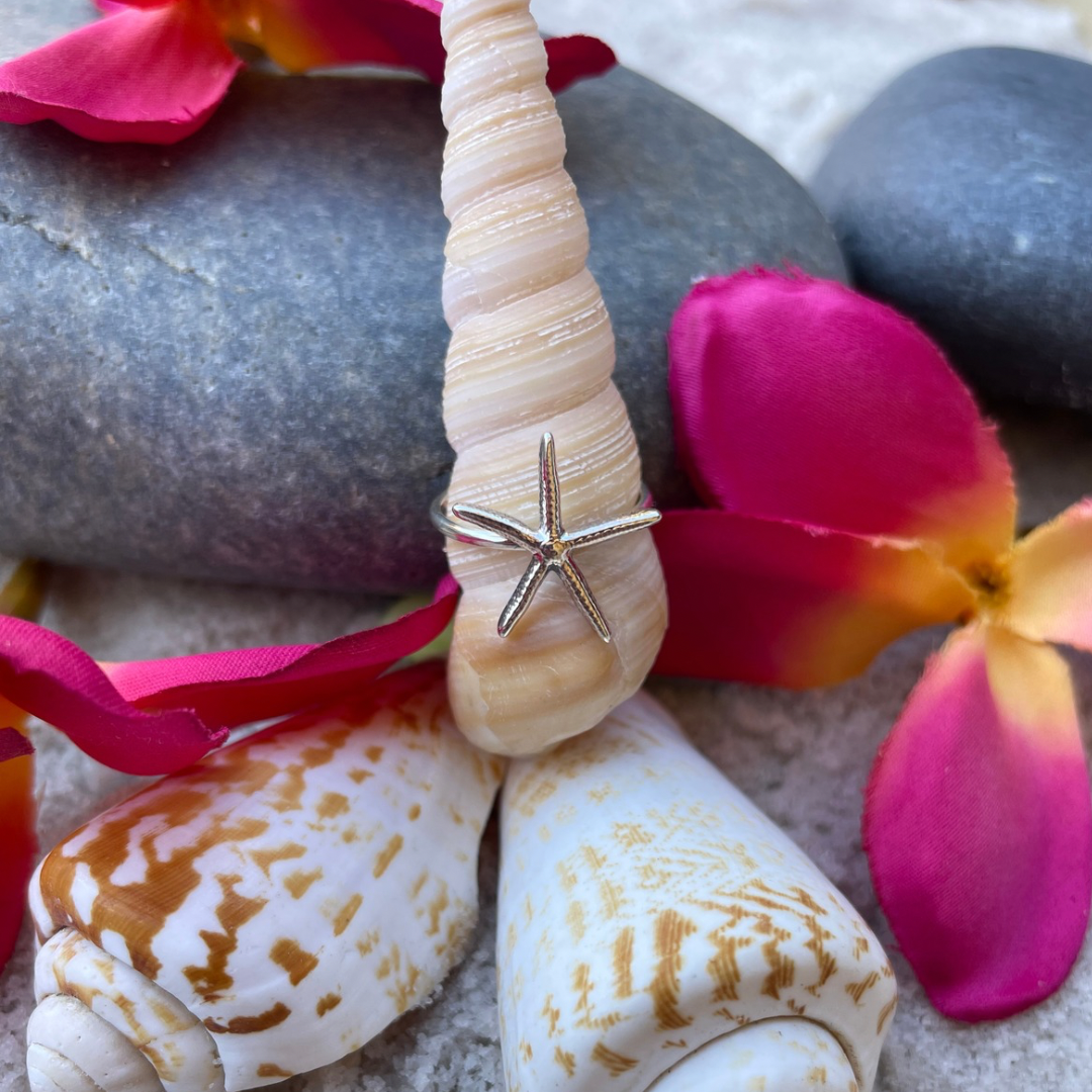 Starfish 925 Sterling Silver Ring