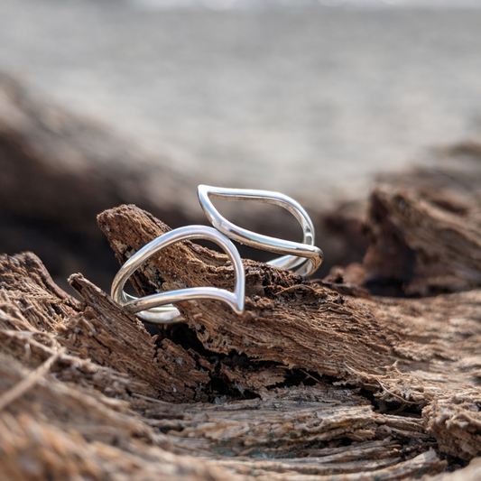 Wave 925 Sterling Silver Ring