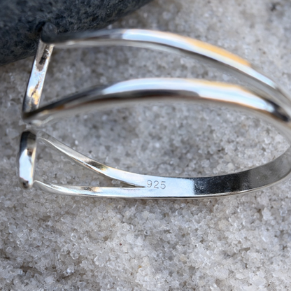 Wave 925 Sterling Silver Ring