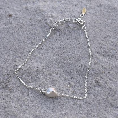 Fresh Water Pearl 925 Sterling Silver Bracelet