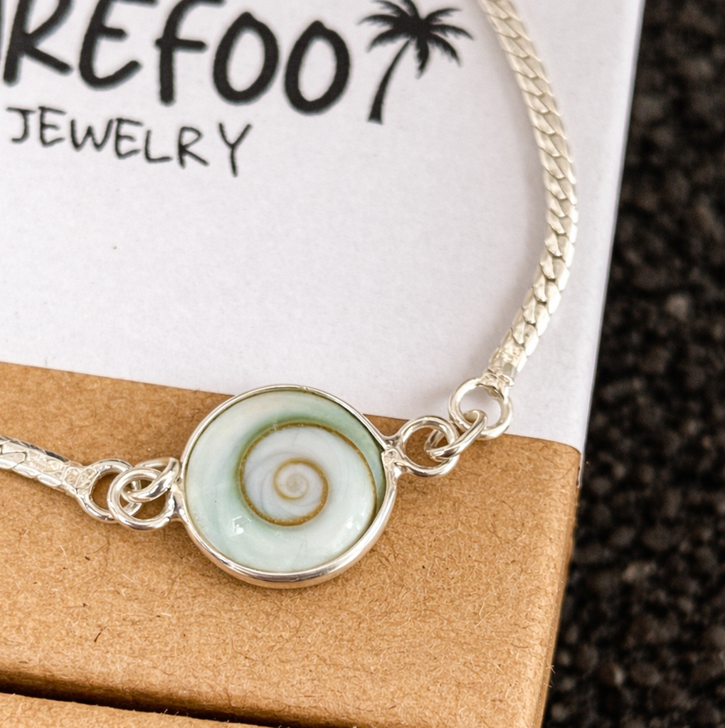 925 Sterling Silver Shiva Eye Bracelet